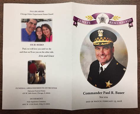 Thousands mourn slain Chicago police Commander Paul Bauer - ABC7 Chicago