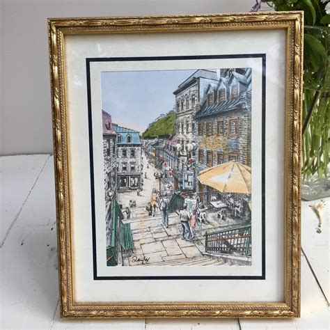 Vintage Paris Drawings, Original Paris Artwork, Vintage Drawings of ...