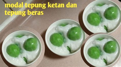 JIKA KAMU PUNYA TEPUNG BERAS DAN TEPUNG KETAN COBA BIKIN KUE INI PASTI