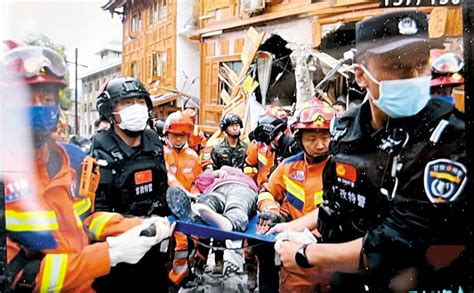 四川瀘定地震 國家地震應急響應級別提升至二級 神州 香港文匯網