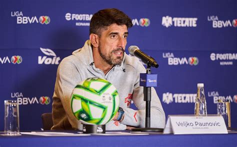 Veljko Paunovic asegura que Chivas está en un estado óptimo Telediario