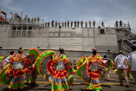 USNS Burlington Arrives In Colombia United States Navy News Stories