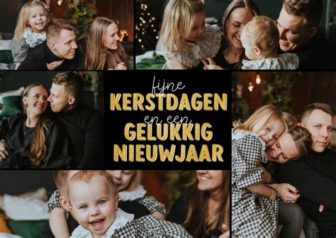 Kerstkaartje Fotocollage Met Zes Foto S En Kaartje2go