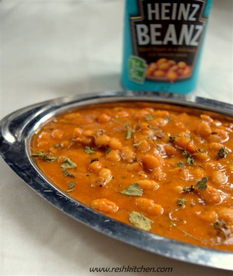 Baked Beans Curry Recipe ReshKitchen