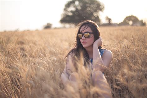 Free Images People In Nature Photograph Eyewear Beauty Field