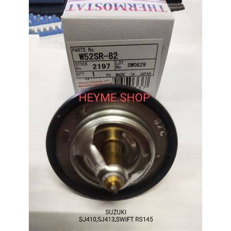 THERMOSTAT 82C SUZUKI JIMMY SJ410 SJ413 FUTURA VITARA V6 SWIFT RS415