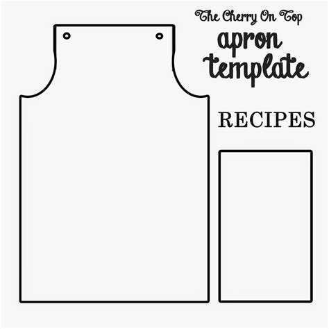 Fabulous Free Paper Apron Project | Dad day, Scrapbook recipe book