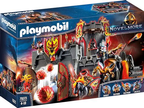 Playmobil 70221 Knights Of Novelmore Burnham Raiders Castle Fortress