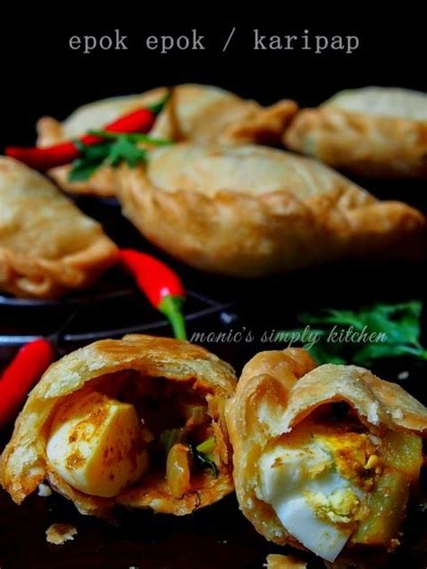 Epok Epok Karipap Curry Puff Monics Simply Kitchen Resep