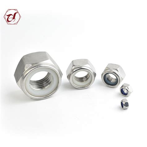 Stainless Steel Din Hex Head Lock Nut China Lock Nut And