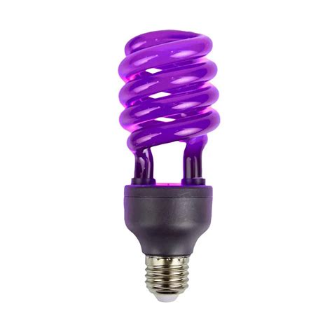 Foco Luz Negra Fluorescente Espiral E W Tecnolite