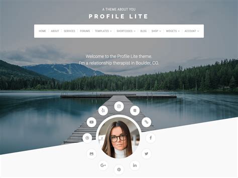 Profile Lite | WordPress Theme | WordPress.org