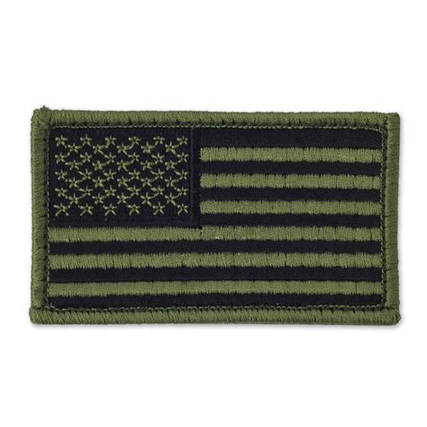 American Flag Velcro Patch (OD Green)