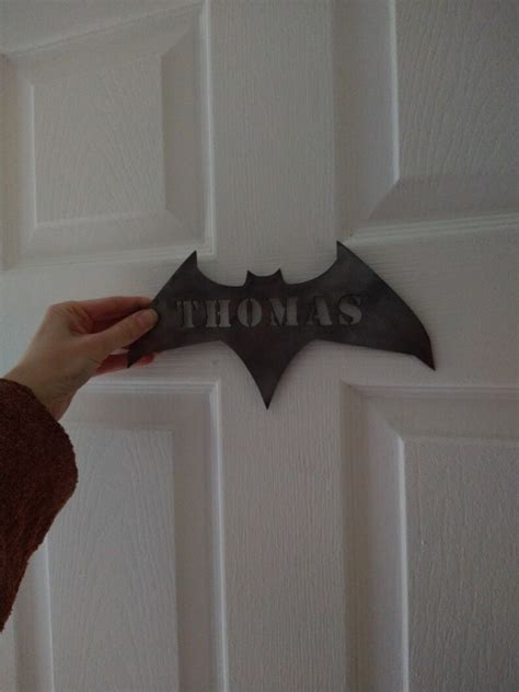 Personalized Batarang Indoor/outdoor Multiple Sizes and Colors - Etsy