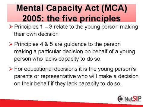 Understanding The Mental Capacity Act And The