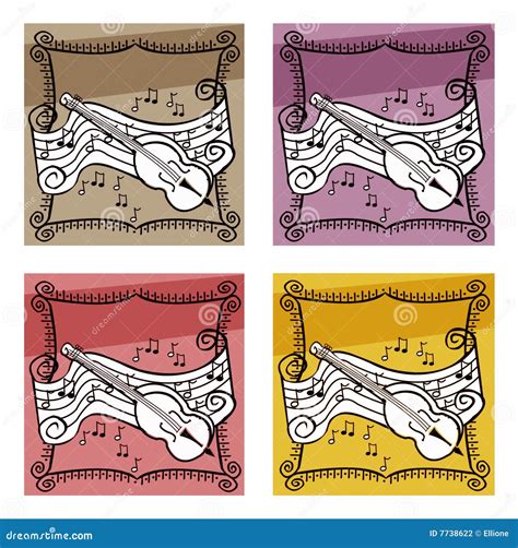 Music theme stock illustration. Illustration of curve - 7738622