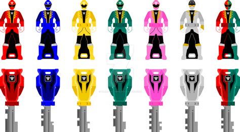 35 Gokaiger Ranger Keys By Tajadorcombo On Deviantart