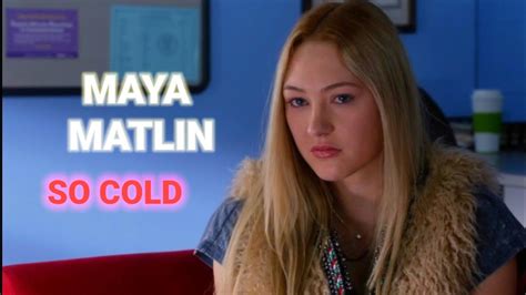 Maya Matlin Degrassi Next Class So Cold Youtube