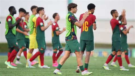 Portugal Fecha Chave De Ouro A Fase De Grupos Do Europeu De Sub