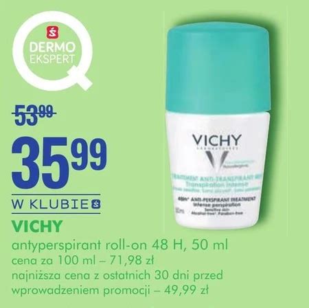 Antyperspirant Vichy - 33% TANIEJ! - promocja Super-Pharm - Ding.pl
