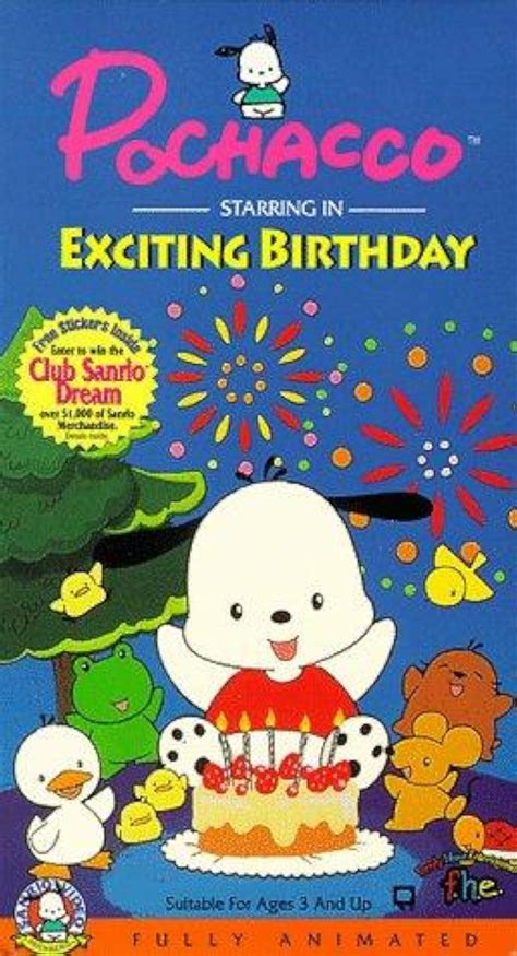 Character Pochacco Birthday