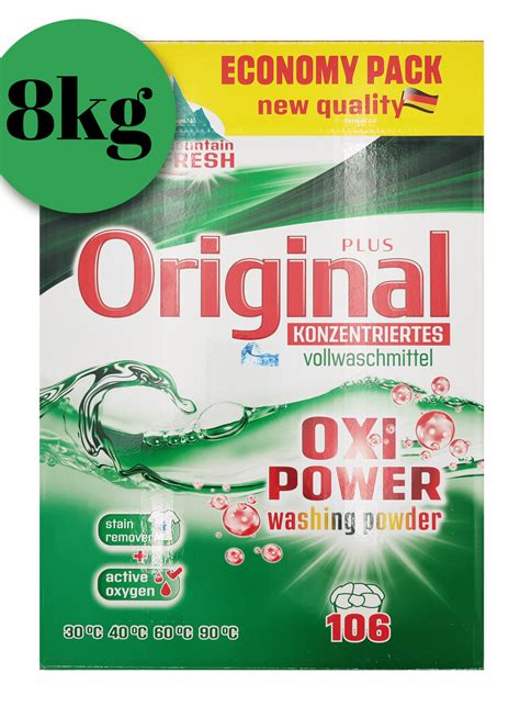 Proszek Do Prania Original Oxi Power Kg Uniwersalny Proszek Original