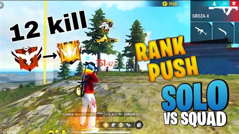 New Season Solo 🥷 Rank Push Noob Lobby 😂🤯 Br Rank Push 🤯🥷 Freefire