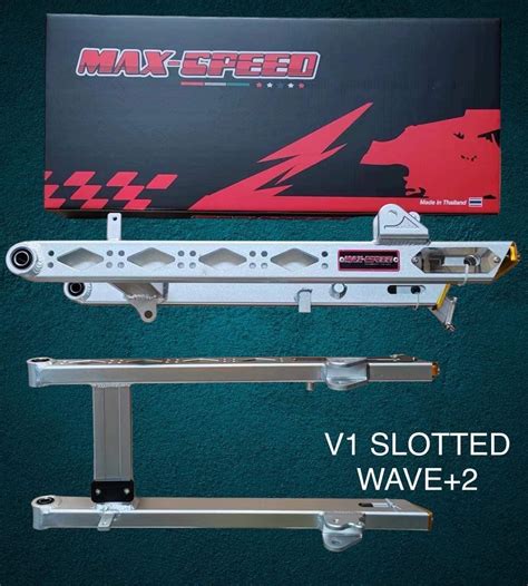 7N S Swing Arm Slotted MAXSPEED 2 Alloy Wave XRM Smash Dash