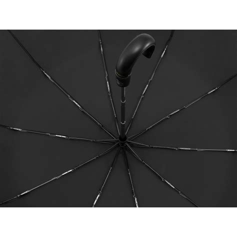 Зонт "Три Слона" мужской №725-L, купол D=122 см, 10 спиц, черный, ручка ...