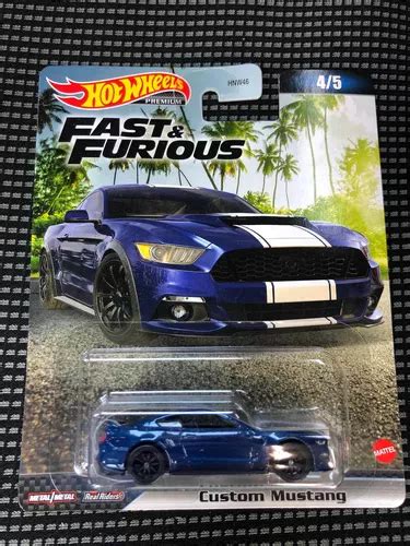 Hot Wheels Custom Mustang Rapido Y Furioso Cuotas sin interés