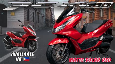 Pinaka Inaabangan Matte Red At Black New 2023 Honda PCX 160 ABS At