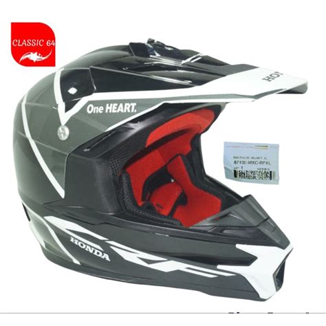 Jual Helm Fullface Honda Crf Ukuran L Fit To XL Original Honda Shopee