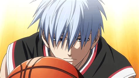 An Anime Character Holding A Basketball With The Words I M The Shadow