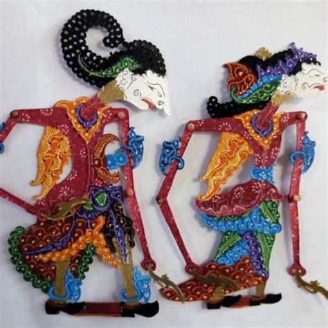 Jual Wayang Kulit Komojoyo Komoratih Kamajaya Dewi Ratih Cm Shopee