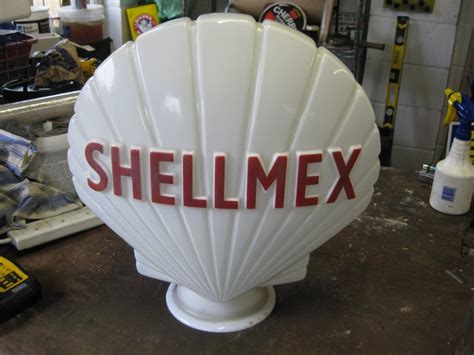 Shellmex Petrol Globe In Excellent Condition Ceo Auto History