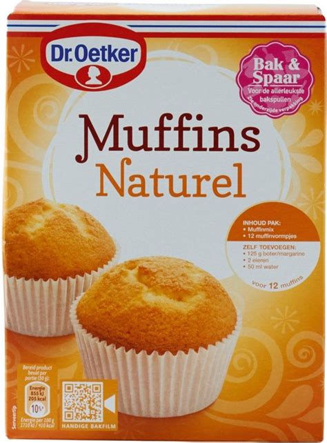 Dr Oetker Mix Voor Muffins 6 Pakken X 350 Gram Bol