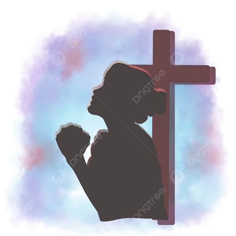 Christian Praying Png Picture Christian Girl Praying Shilouette