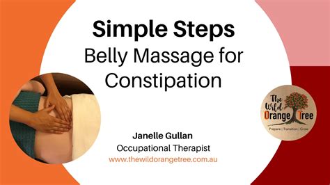 Simple Steps Belly Massage For Constipation