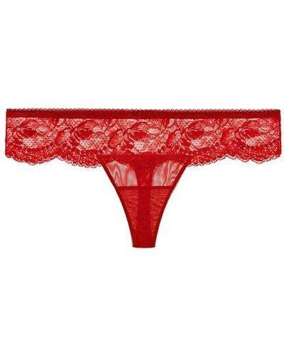Red La Perla Lingerie For Women Lyst