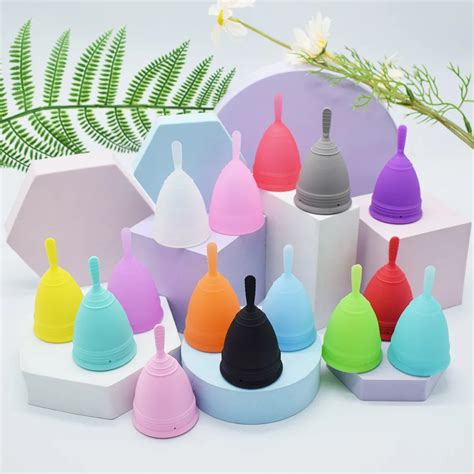 Silicone Menstrual Copo Feminino Higiene Menstruale Coupe Menstruelle