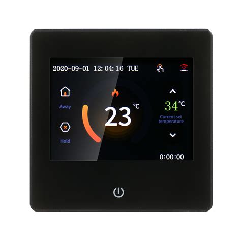 Temperature Instruments Electric Heating Smart Thermostat Lcd Touch