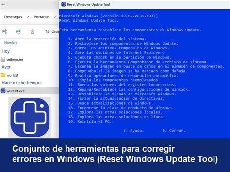 Conjunto De Herramientas Para Corregir Errores En Windows