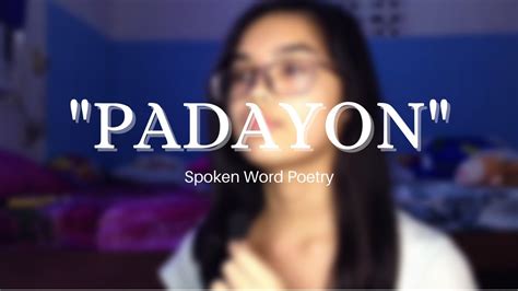 PADAYON Spoken Word Poetry Para Sa Lahat Ng Lumalaban YouTube