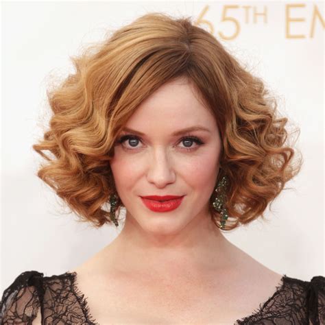 Christina Hendricks Hair And Makeup At Emmys 2013 Pictures Popsugar