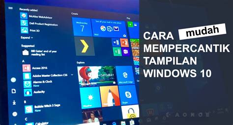 Cara Mempercantik Tampilan Windows Untuk Pemula Jagoan Kode