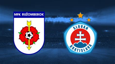 ONLINE Ružomberok Slovan Bratislava Niké liga Futbal Športweb