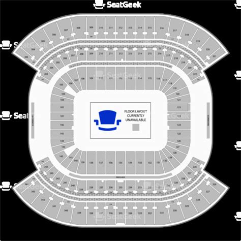 Tennessee Titans Seat Map | Elcho Table