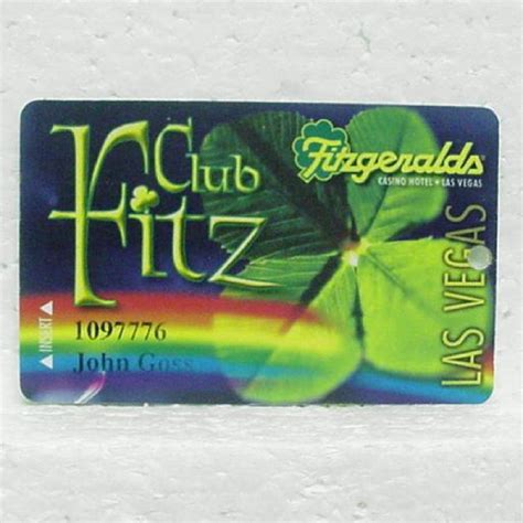 FITZGERALDS CASINO Players Club Card - Club Fitz - Las Vegas, NV