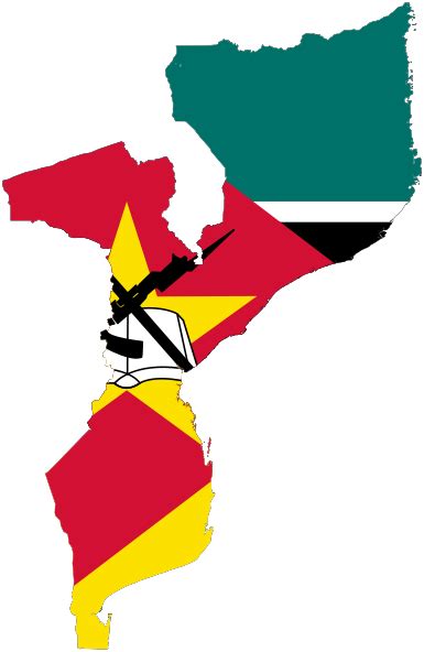 Mozambique Flag 071611 Vector Clip Art Free Clip Art Images