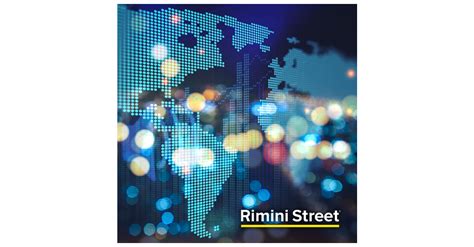 Rimini Street將在全球各地的Gartner IT Symposium Xpo活動中發表演講 Business Wire